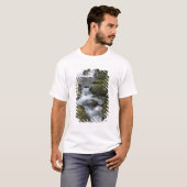 New Brunswick, Canada. Dickson Falls in Fundy T-shirt (Voorkant volledig)