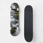 New Brunswick, Canada. Dickson Herfsten in Fundy Skateboard (Voorkant)