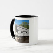 New Brunswick, Canada. Ierse rivier bedekt Mok (Voorkant links)