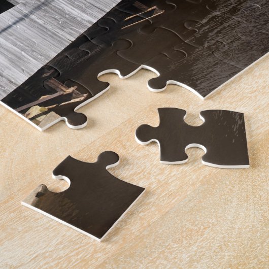 New Brunswick, Canada. Ierse rivier Legpuzzel (Zijkant)