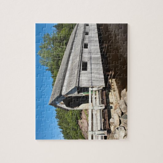 New Brunswick, Canada. Ierse rivier Legpuzzel (Verticaal)