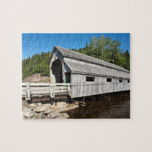 New Brunswick, Canada. Ierse rivier overdekt Legpuzzel