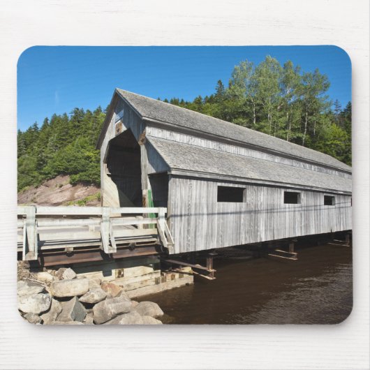 New Brunswick, Canada. Ierse rivier overdekt Muismat (Voorkant)