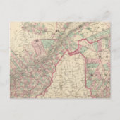 New Brunswick en Quebec Briefkaart (Voorkant)