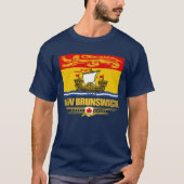 New Brunswick Flag Apparel T-shirt (Voorkant)
