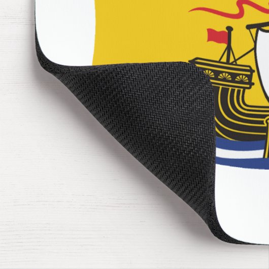 New Brunswick Flag Mousepad Muismat (Hoek)