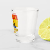 New Brunswick Flag Shot Glas (Rechts)