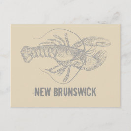 New Brunswick Lobster Briefkaart