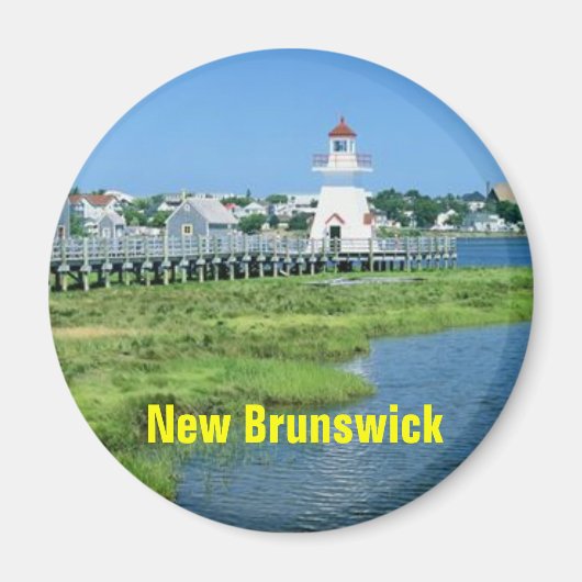 New Brunswick magneet (Voorkant)