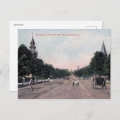 New Brunswick, New Jersey, Vintage Briefkaart (Voorkant / Achterkant)