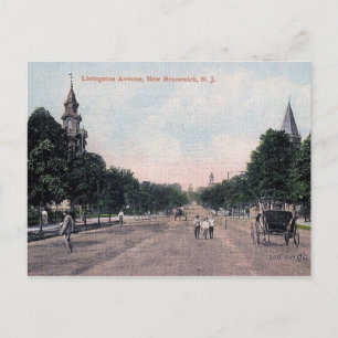 New Brunswick, New Jersey, Vintage Briefkaart