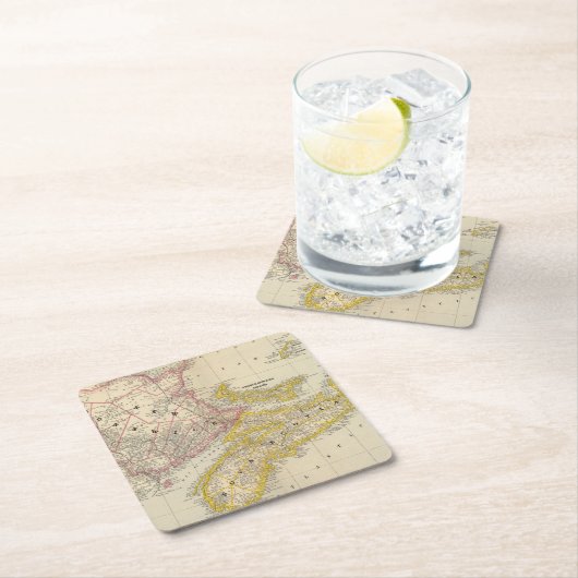 New Brunswick, Nova Scotia Kartonnen Onderzetters (Insitu)