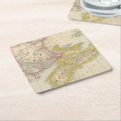 New Brunswick, Nova Scotia Kartonnen Onderzetters (Schuin)