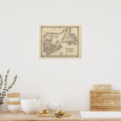 New Brunswick, Nova Scotia, Newfoundland 2 Poster (Keuken)