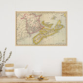 New Brunswick Nova Scotia Poster (Keuken)