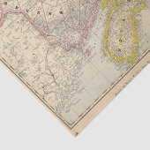 New Brunswick, Nova Scotia Tissuepapier (Detail)