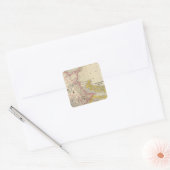 New Brunswick Nova Scotia Vierkante Sticker (Envelop)