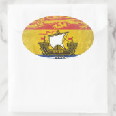 New Brunswick Ovale Sticker (Tas)