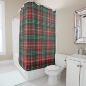 New Brunswick Provinciaal Tartan Douchegordijn (In situ)
