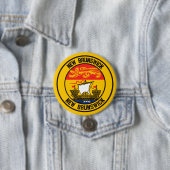 New Brunswick Round Emblem Ronde Button 7,6 Cm (In situ)