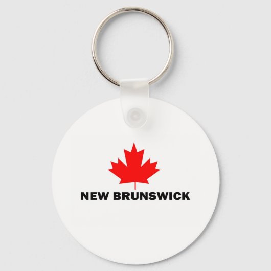 New Brunswick Sleutelhanger (Voorkant)