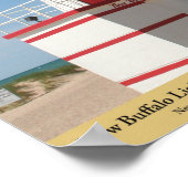 New Buffalo Lighthouse - Michigan Poster (Hoek)