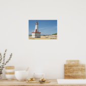 New Buffalo Lighthouse - Michigan Poster (Keuken)