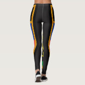 New Caledonia Flag Leggings (Achterkant)