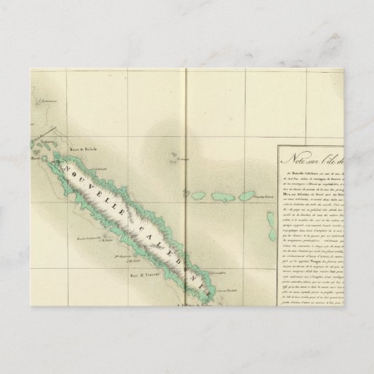 New Caledonia Oceania nr. 46 Briefkaart (Voorkant)