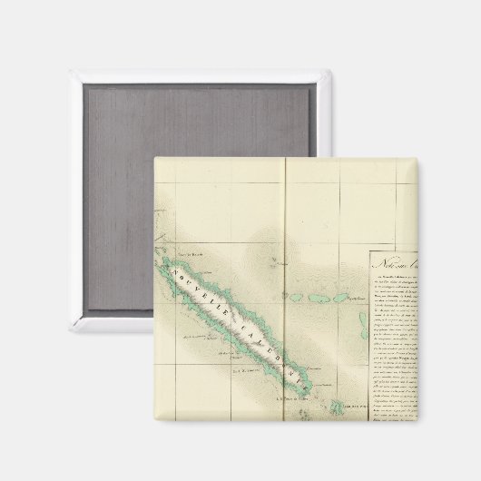 New Caledonia Oceania nr. 46 Magneet (Voorkant / Achterkant)