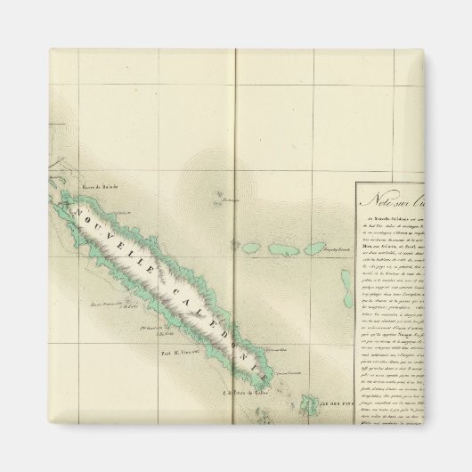New Caledonia Oceania nr. 46 Magneet (Voorkant)
