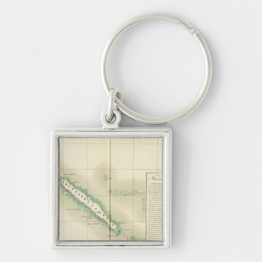 New Caledonia Oceania nr. 46 Sleutelhanger (Voorkant)