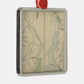 New Canaan, Rowayton Metalen Ornament (Rechts)