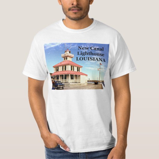 New Canal Lighthouse, Louisiana T-Shirt (Voorkant)