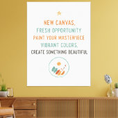 New Canvas Sunrise Afdruk (Insitu (Woonkamer))