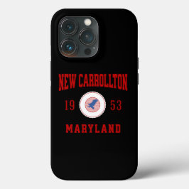 New Carrollton Maryland College Universiteit Stijl Case-Mate iPhone Case