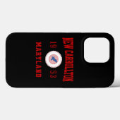 New Carrollton Maryland College Universiteit Stijl Case-Mate iPhone Case (Achterkant (horizontaal))