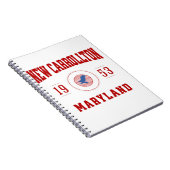 New Carrollton Maryland College University Style Notitieboek (Rechterzijde)