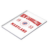 New Carrollton Maryland College University Style Notitieboek (Linkerzijde)