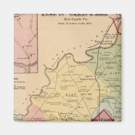 New Castle Hundred Magneet (Voorkant)