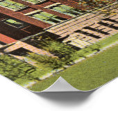 New Castle, Indiana "Castle" High School Poster (Hoek)