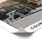 New Castle, Indiana Court House Poster (Hoek)