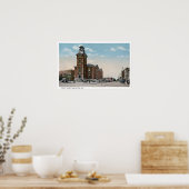 New Castle, Indiana Court House Poster (Keuken)