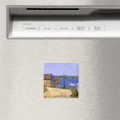 New Castle, New Hampshire, schilderij van 1909 Magneet (Insitu (Vaatwasser))