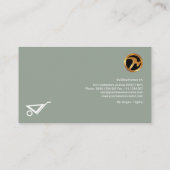 New Cement Works Old Brick Wall Handyman Visitekaartje (Achterkant)