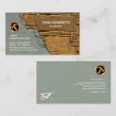 New Cement Works Old Brick Wall Handyman Visitekaartje (Voorkant / Achterkant)