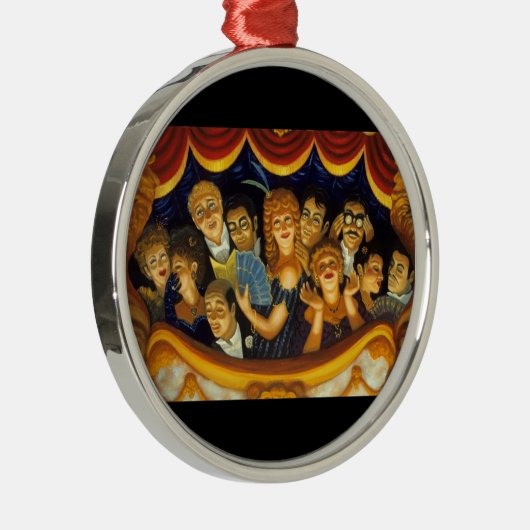 New Century Opera Metalen Ornament (Rechts)