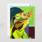 New Cham On The Block—Jackson’s Chameleon Briefkaart (Voorkant / Achterkant)