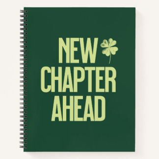 New Chapter Ahead Shamrock Notitieboek