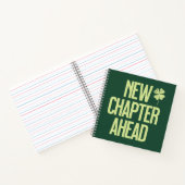 New Chapter Ahead Shamrock Notitieboek (Binnen)